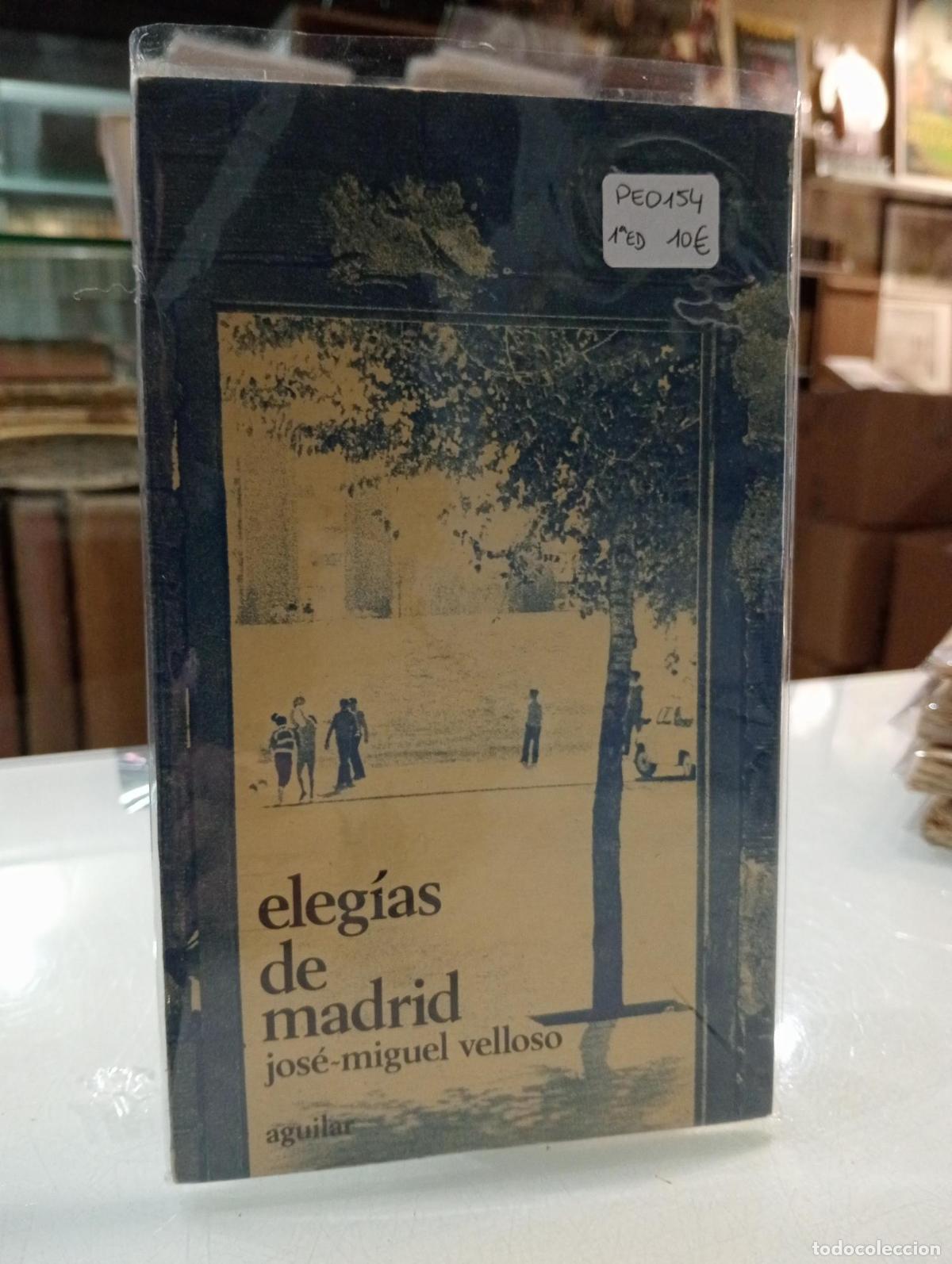 Livros em segunda m&atilde;o: Eleg&iacute;as de Madrid - Velloso, Jos&eacute;-Miguel.