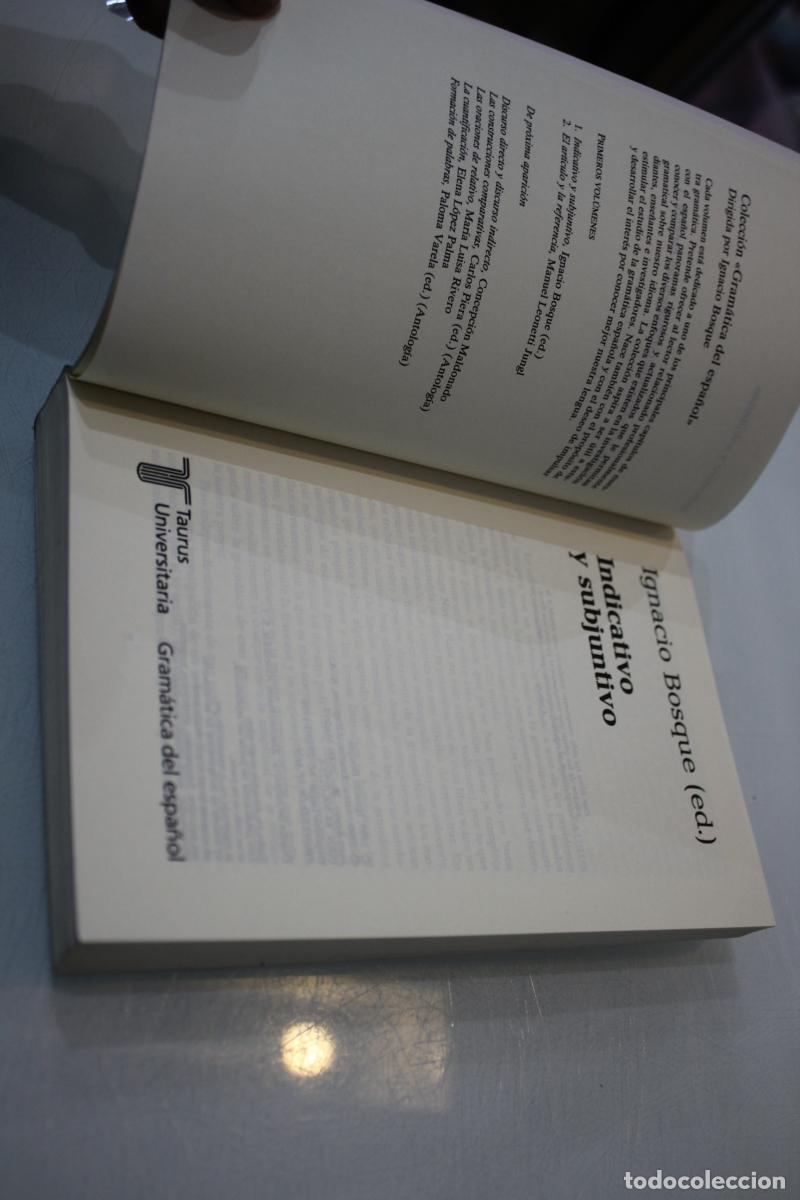 Libros: Indicativo y subjuntivo - Bosque, Ignacio (ed.) - Foto 3
