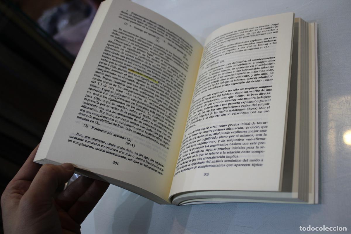 Libros: Indicativo y subjuntivo - Bosque, Ignacio (ed.) - Foto 4