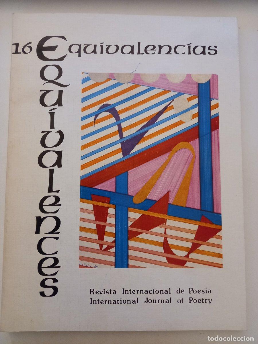 Livros em segunda m&atilde;o: Equivalencias. Revista Internacional de Poes&iacute;a. Equivalneces. International Journal of Poetry. N&ordm;16