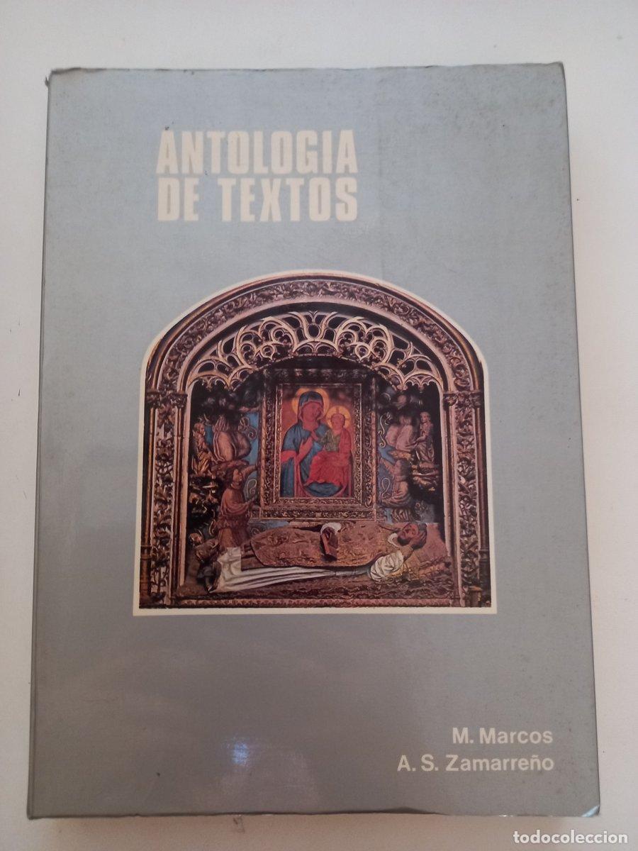 Livros em segunda m&atilde;o: Antolog&iacute;a de textos - Marcos S&aacute;nchez, Mercedes; S&aacute;nchez Zamarre&ntilde;o, Antonio
