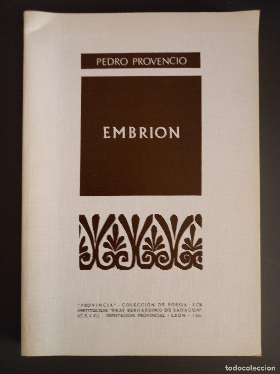 Libros: Embri&oacute;n - Parcerisas, Francesc - Foto 1