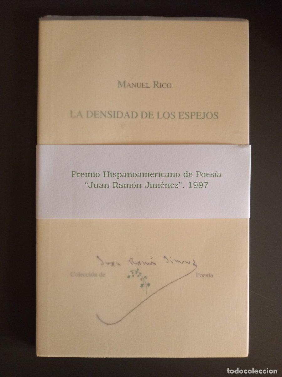Livres: La densidad de los espejo - Rico, Manuel.