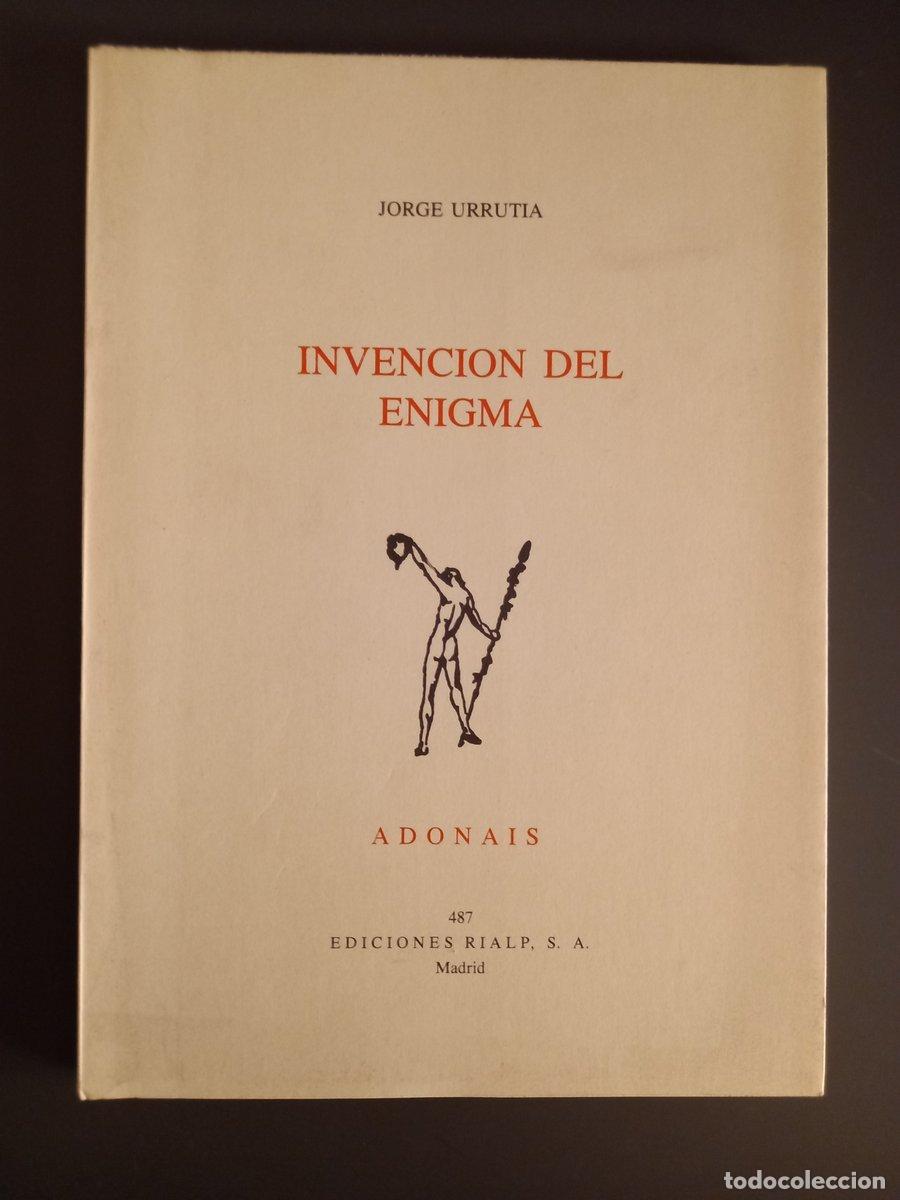 Libros: Invenci&oacute;n del enigma - Urrutia, Jorge. - Foto 1