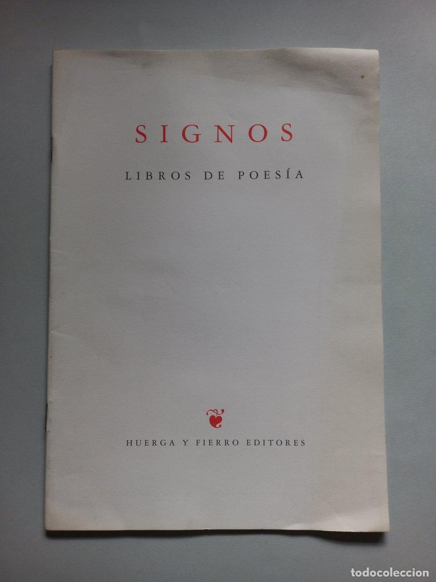 Libros: Signos. Libros de poes&iacute;a. - - Foto 1