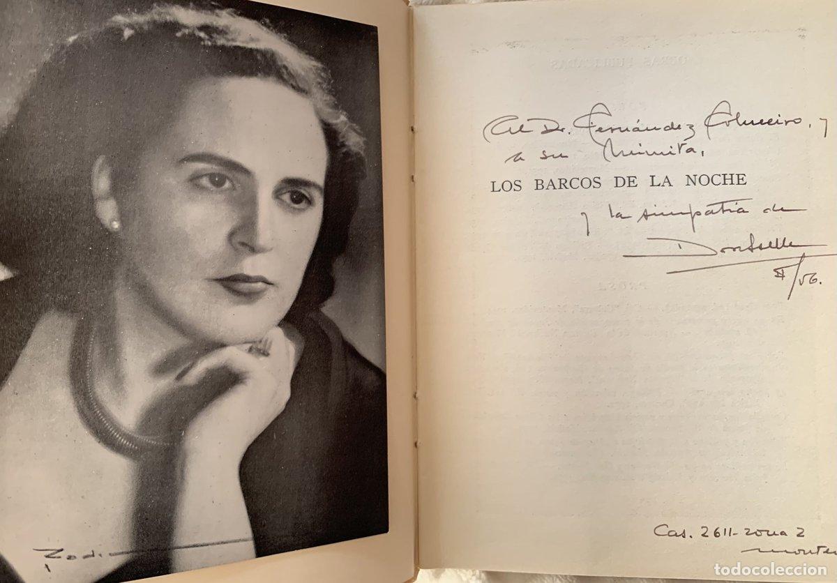 Libros: Los barcos de la noche [Dedicado] - Dora Isella Russell. - Foto 1