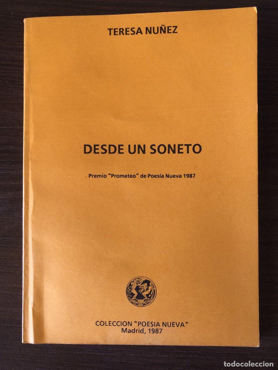 Livros em segunda m&atilde;o: Desde un soneto (Nu&ntilde;ez, Teresa) Dedicado - Nu&ntilde;ez, Teresa