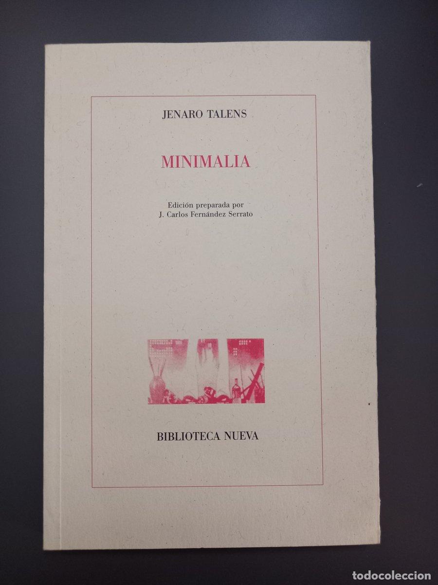 Livres: (Dedicado por el autor) Minimalia - Talens, Jenaro.