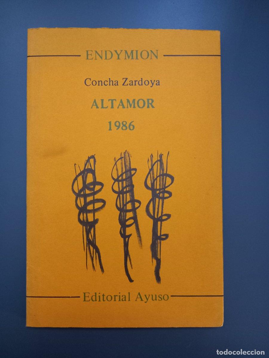 Livres: (Dedicado por el autor) Altamor - Zardoya, Concha.