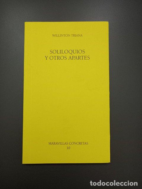 Libros: Soliloquios y otros apartes - Triana, Willinton.