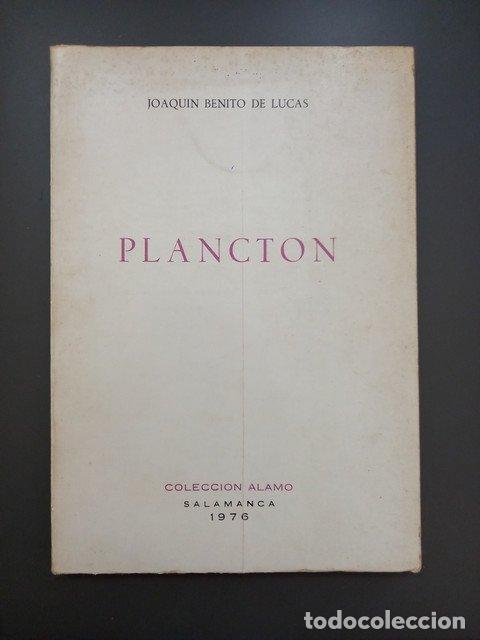 Libros: Plancton - Benito De Lucas, Joaqu&iacute;n. - Foto 1