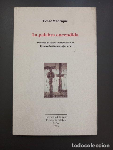 Libros: La palabra encendida - Manrique, C&eacute;sar. - Foto 1