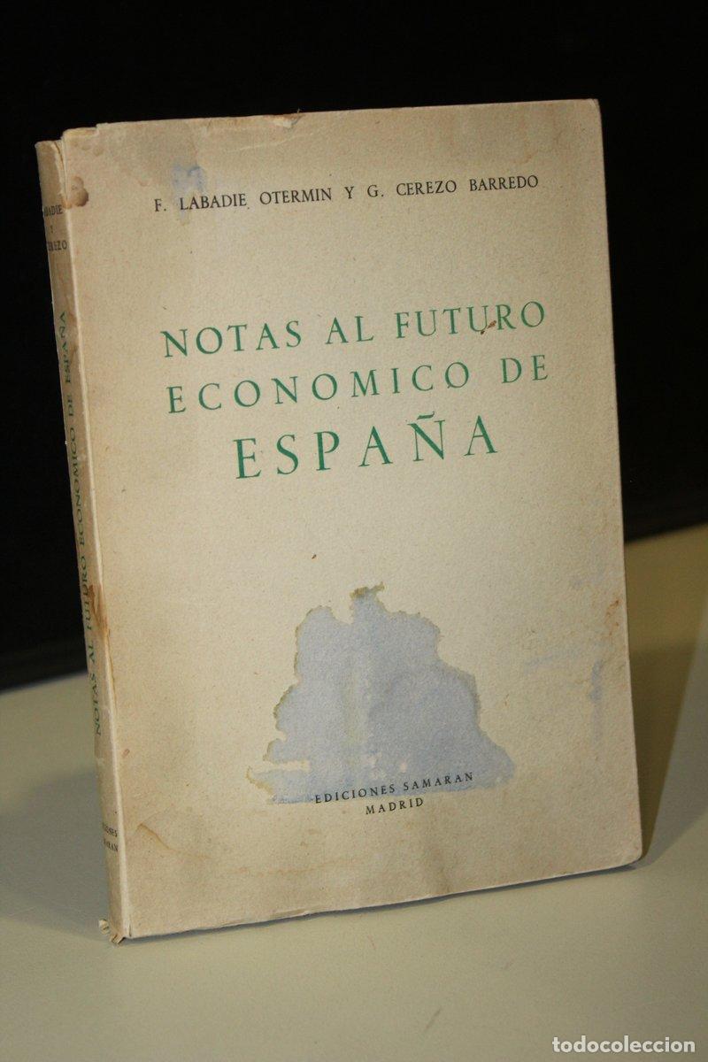 books: Notas al futuro econ&oacute;mico de Espa&ntilde;a - Labadie Otermin, F. ; Cerezo Barredo, G.