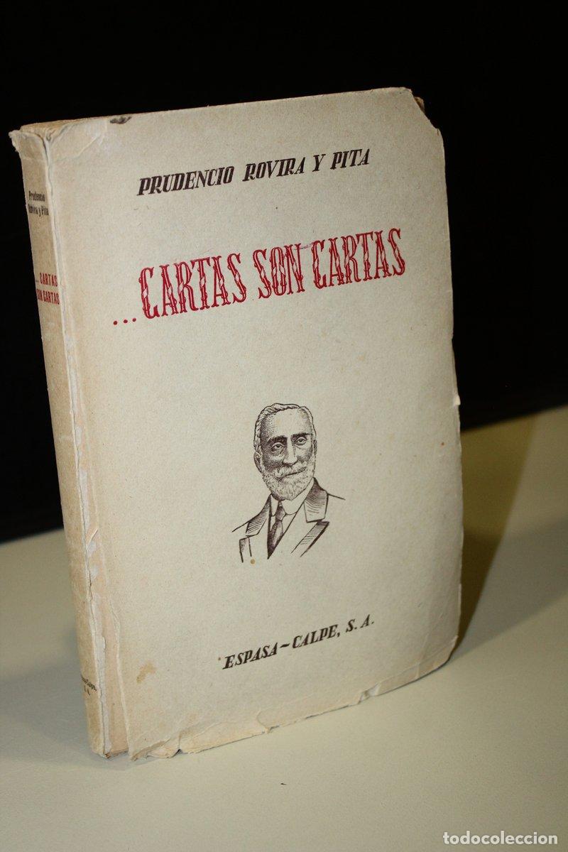 Livres: Cartas son Cartas (Varias Fichas del Archivo de Maura) - Rovira Y Pita, Prudencio.