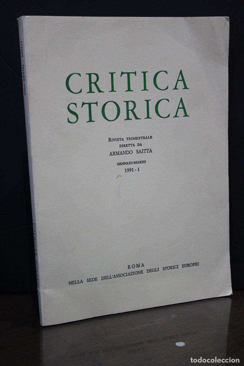 Libri di seconda mano: Critica Storica. Gennaio-Marzo, 1991-1 - Vv.aa.