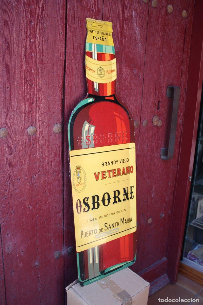 Livros em segunda m&atilde;o: Cartel troquelado. Brandy Viejo Veterano Osborne.- Circa 1950. -