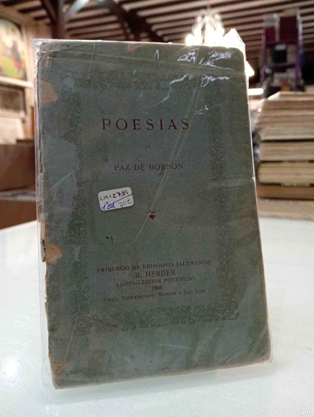 Libros: Poes&iacute;as - Paz De Borb&oacute;n. - Foto 1
