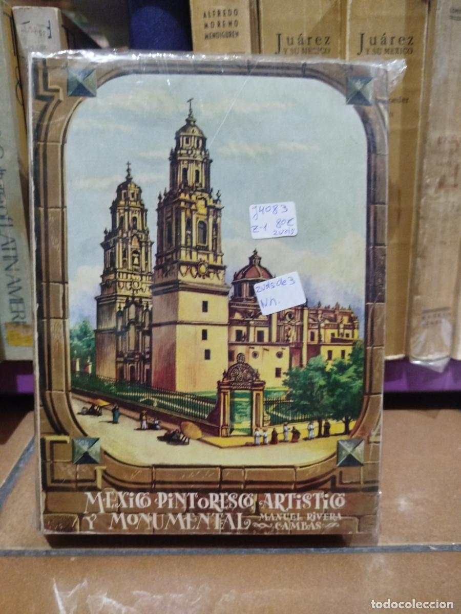 Livres: M&eacute;xico pintoresco, art&iacute;stico y monumental. Tomo segundo y tercero - Rivera Cambas, Manuel.