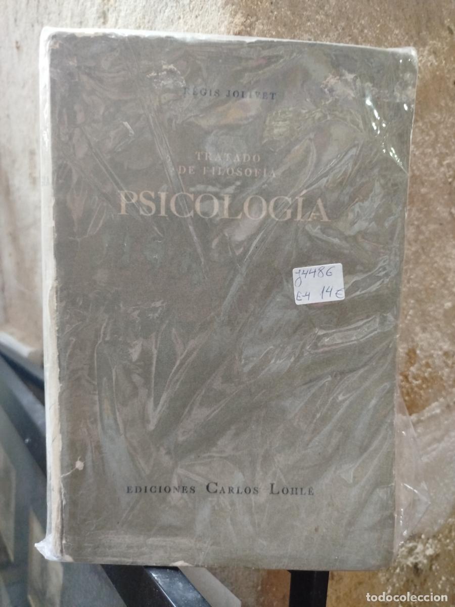 books: Tratado de filosof&iacute;a. II. Psicolog&iacute;a - Jolivet, R&eacute;gis.