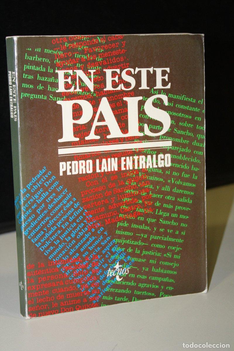 Libros: En este pa&iacute;s - La&iacute;n Entralgo, Pedro. - Foto 1