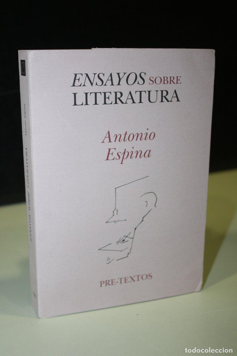 Libri di seconda mano: Ensayos sobre literatura.- Espina, Antonio.- Edici&oacute;n al cuidado de Gloria Rey. - Espina, Antonio.- E