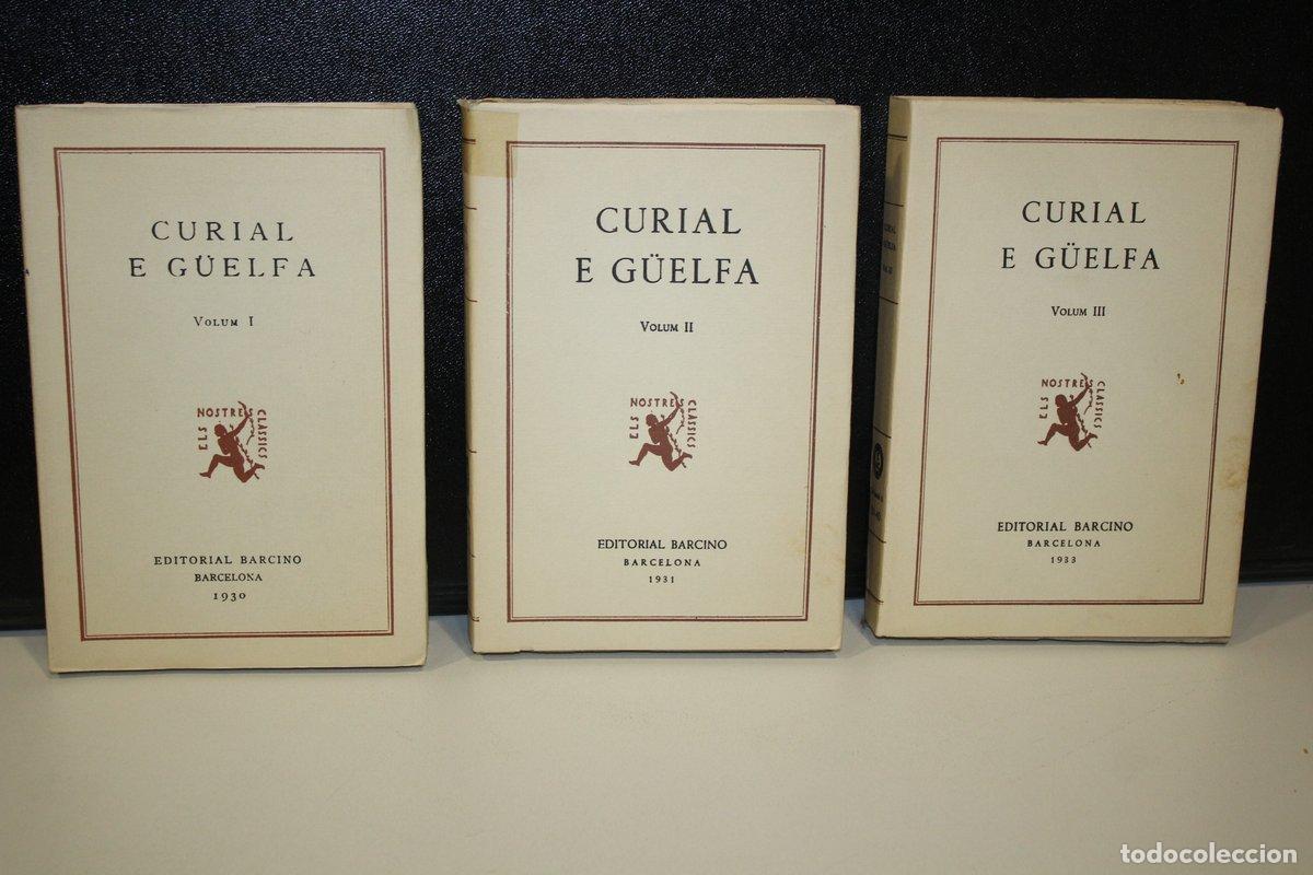 Libros: Curial e G&uuml;elfa.- 3 Volums. - A Cura De R. Aramon I Serra. - Foto 1