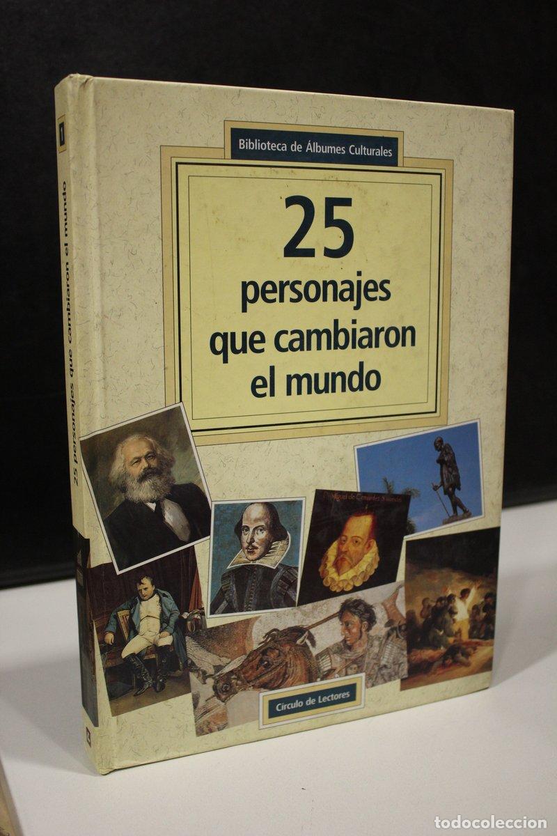 Libri di seconda mano: 25 personajes que cambiaron el mundo.- Biblioteca de &Aacute;lbumes Culturales. - Georg Popp (ed.)