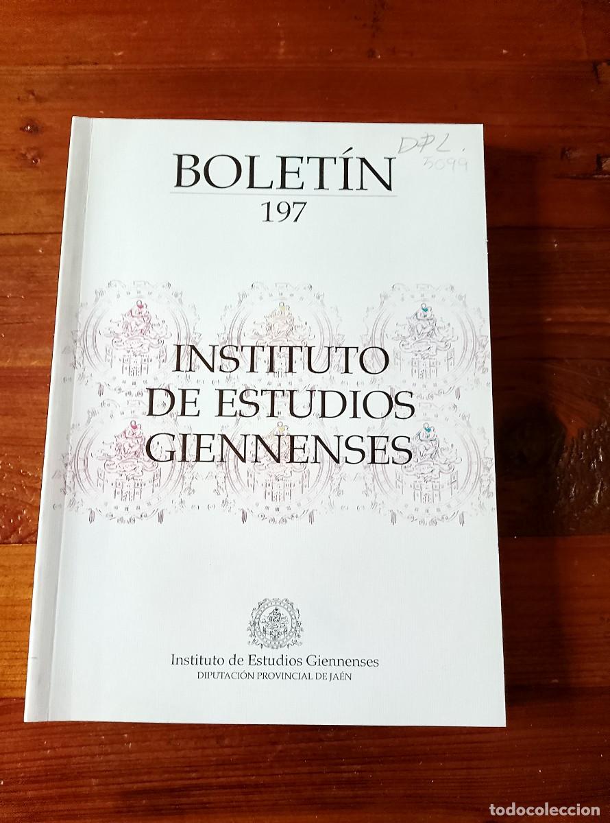 books: vvaa - INSTITUTO DE ESTUDIOS GIENNENSES. A&ntilde;o LIV. Enero-Junio 2008. Bolet&iacute;n 197