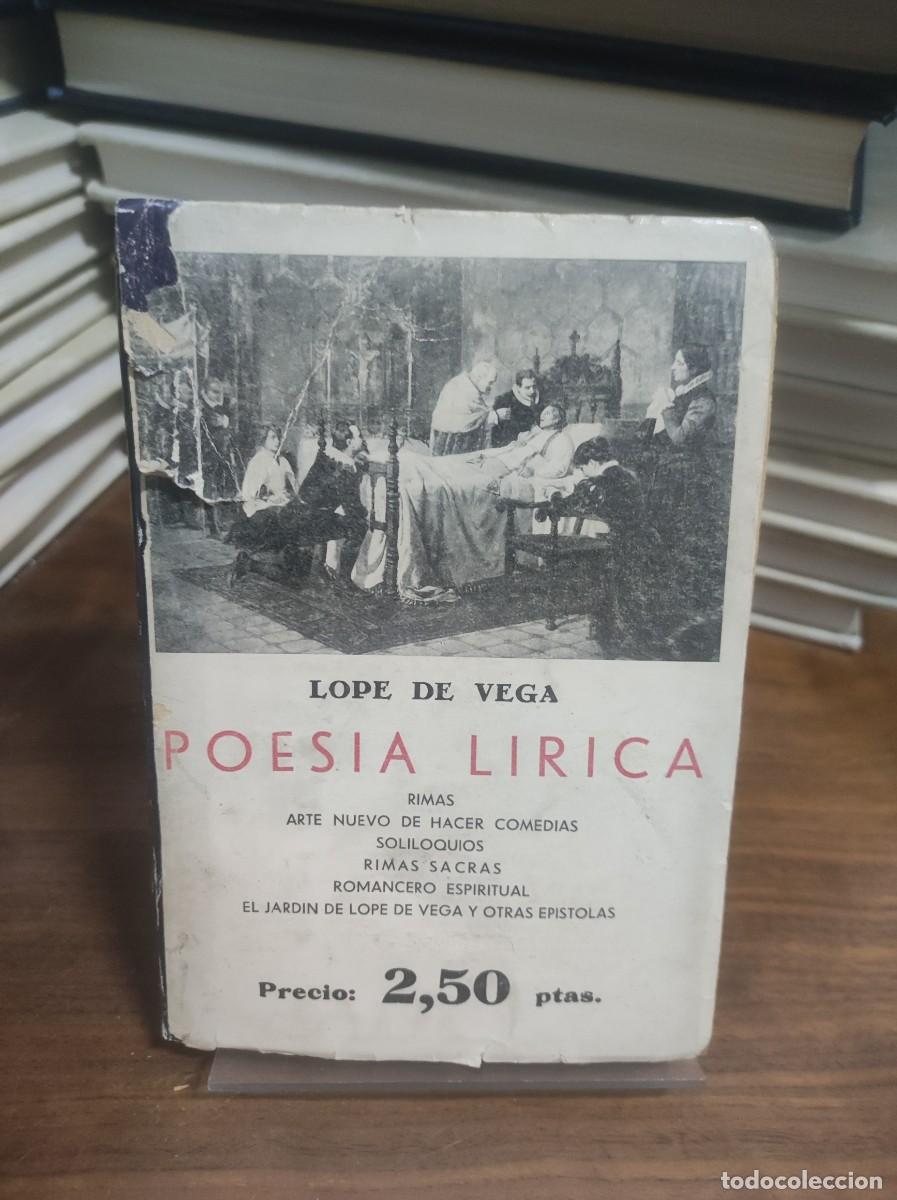 Libros: Poes&iacute;a L&iacute;rica Lope de Vega - Foto 1