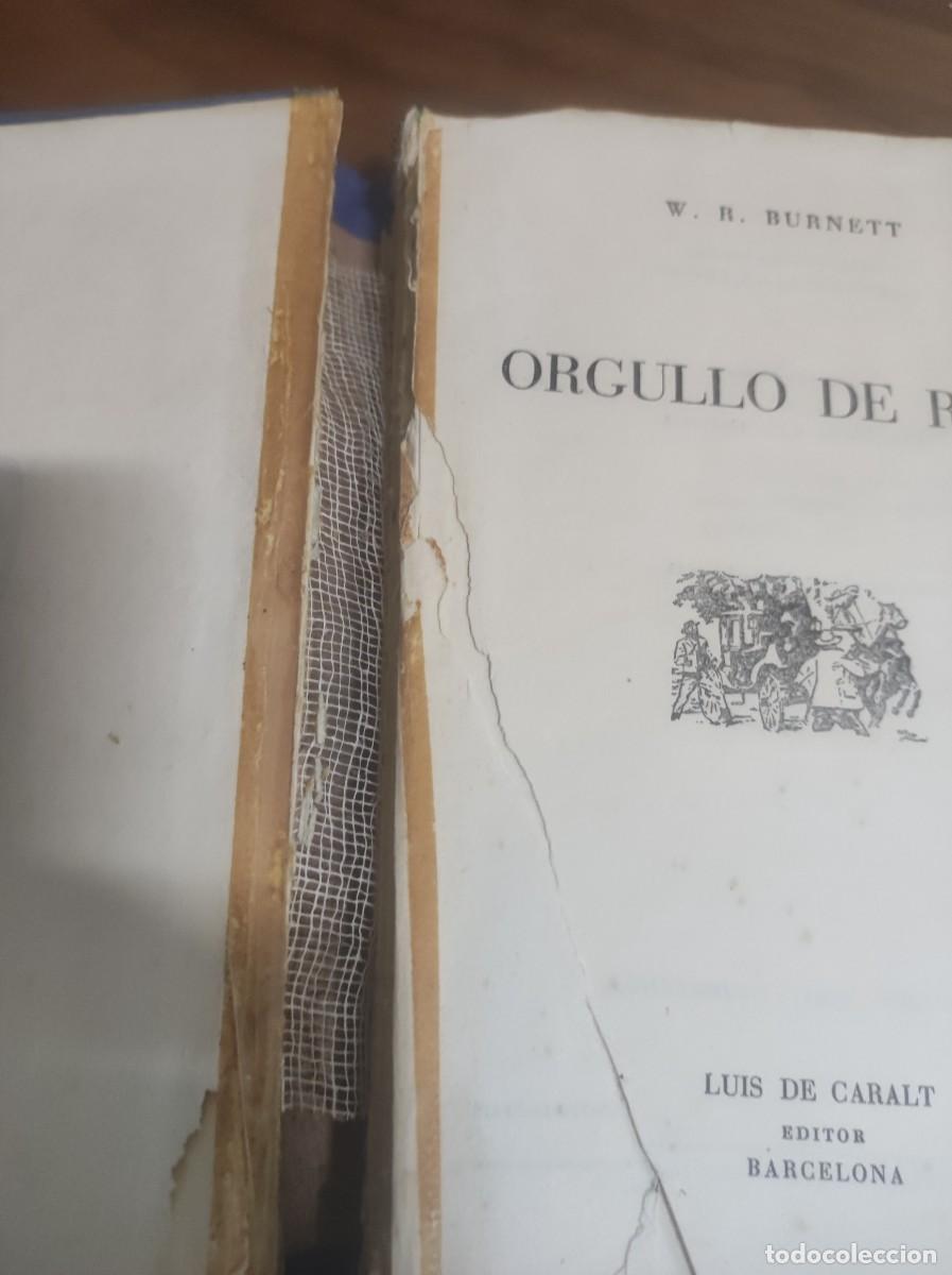 Libros: Orgullo de raza W. R. Burnett - Foto 2