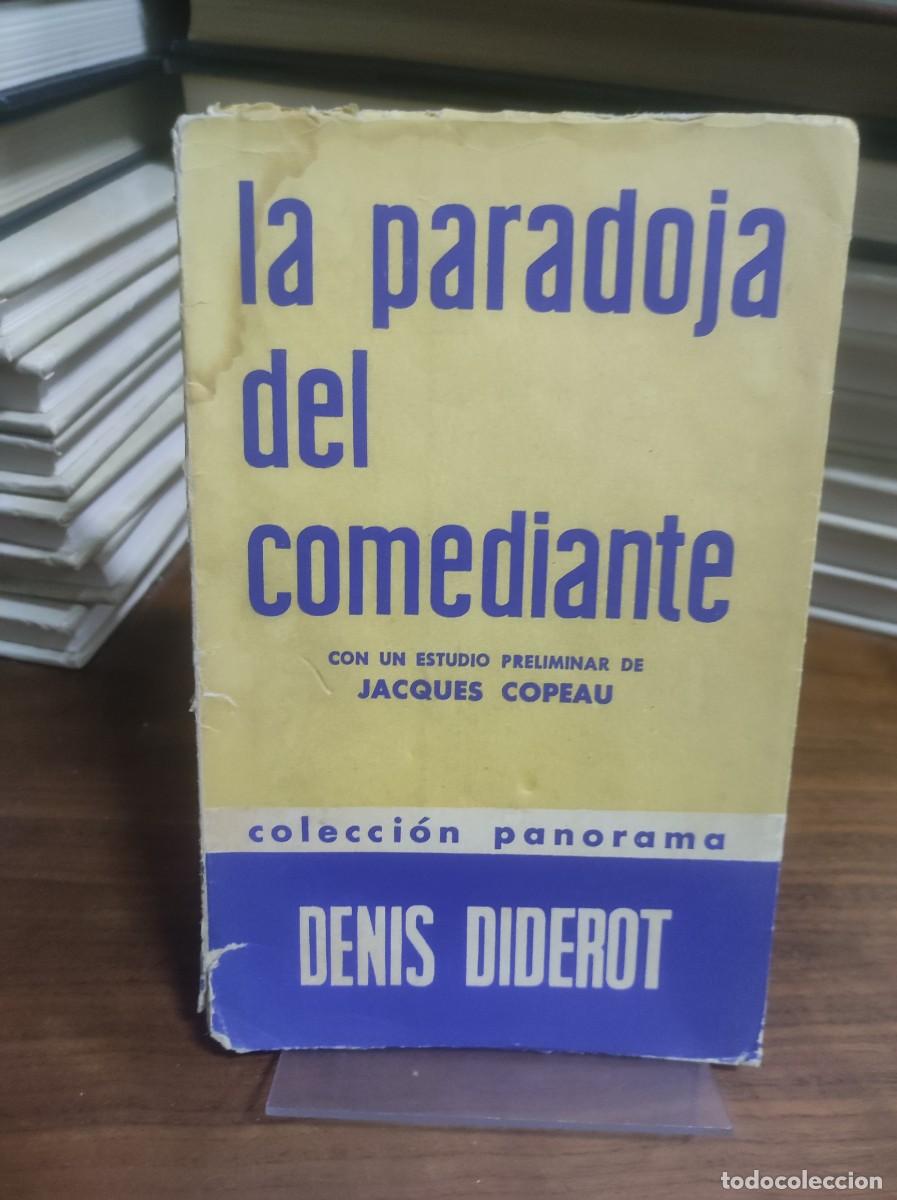 Libros: La paradoja del comediante Denis Diderot - Foto 1