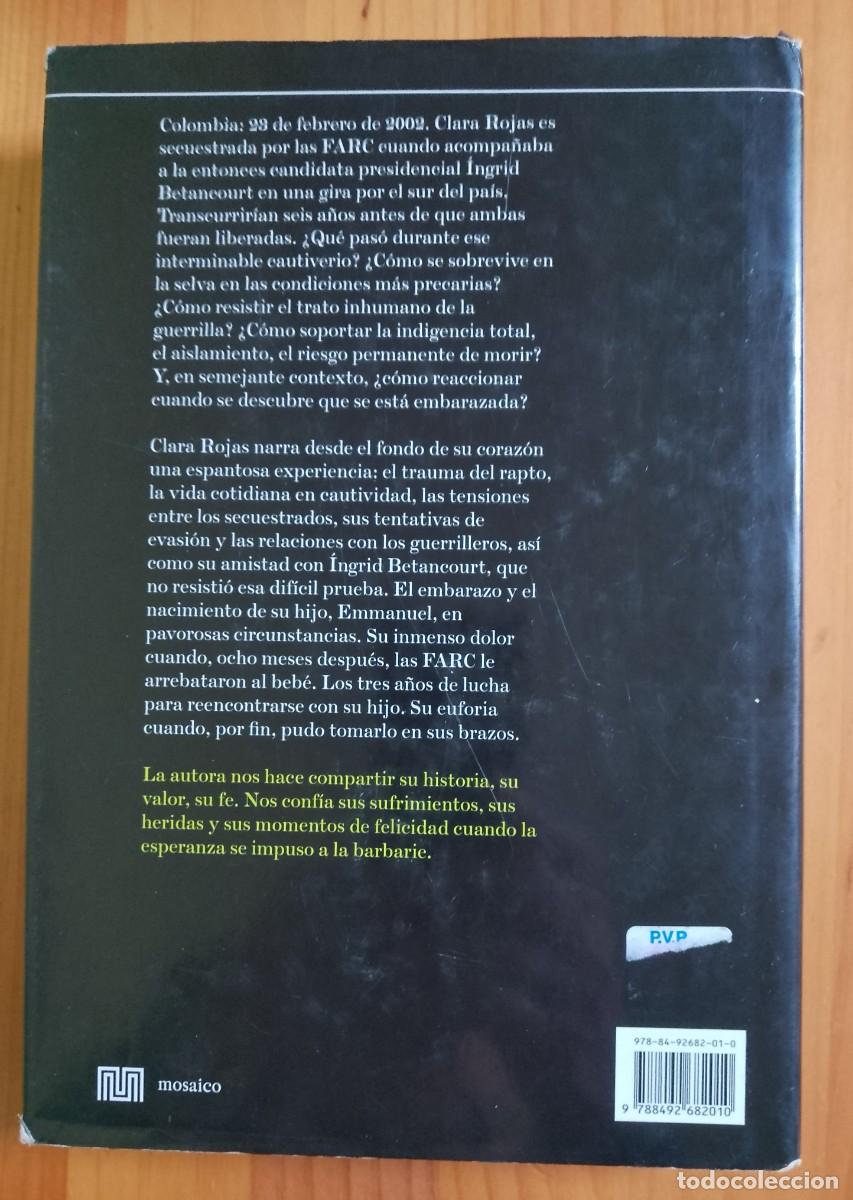 Libros: CAUTIVA - CLARA ROJAS - Foto 2