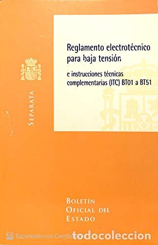 Libros: Reglamento Electrot&eacute;cnico para Baja Tensi&oacute;n - AA.VV - tdk932 - Foto 1
