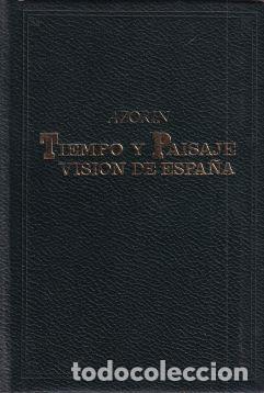Libros: Tiempo y paisaje. Visi&oacute;n de Espa&ntilde;a - Azor&iacute;n - Foto 1