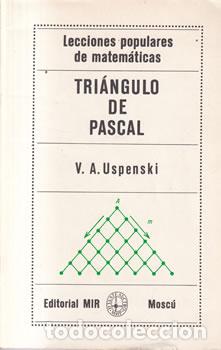Libros: Tri&aacute;ngulo de Pascal - V. A. Uspenski - Foto 1