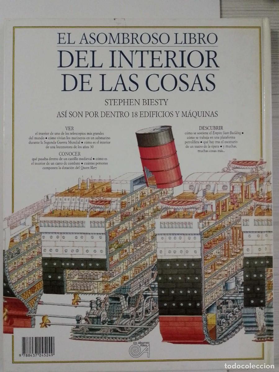 Libros: El asombroso libro del interior de las cosas. As&iacute; son dentro 18edificios y m&aacute;quinas. Stephen Biesty - Foto 7