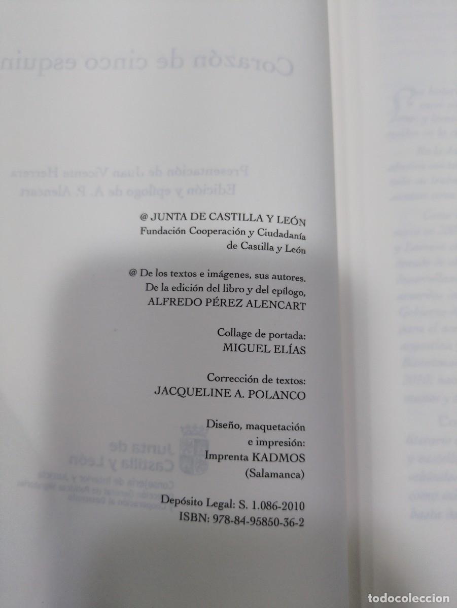 Libros: Coraz&oacute;n de cinco esquinas (2010) Junta de Castilla y Le&oacute;n - Foto 2