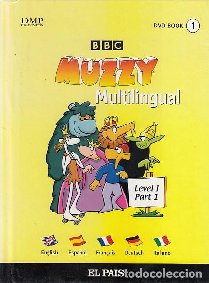Libros: BBC MUZZY MULTILINGUAL. DVD-BOOK N&ordm;1. LEVEL I. PART 1 - EL PA&Iacute;S - Foto 1