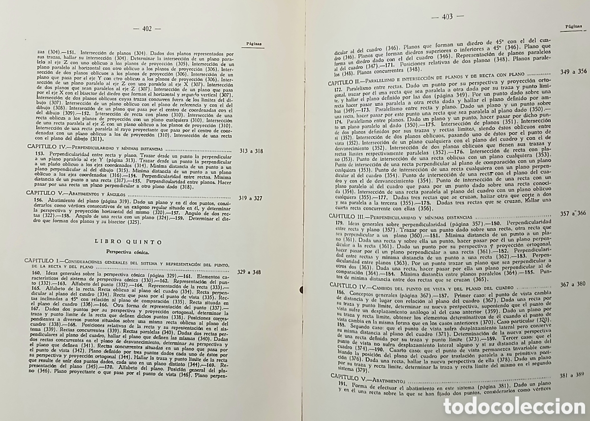 Libros: GEOMETRIA DESCRIPTIVA, PERSPECTIVA, - Foto 7