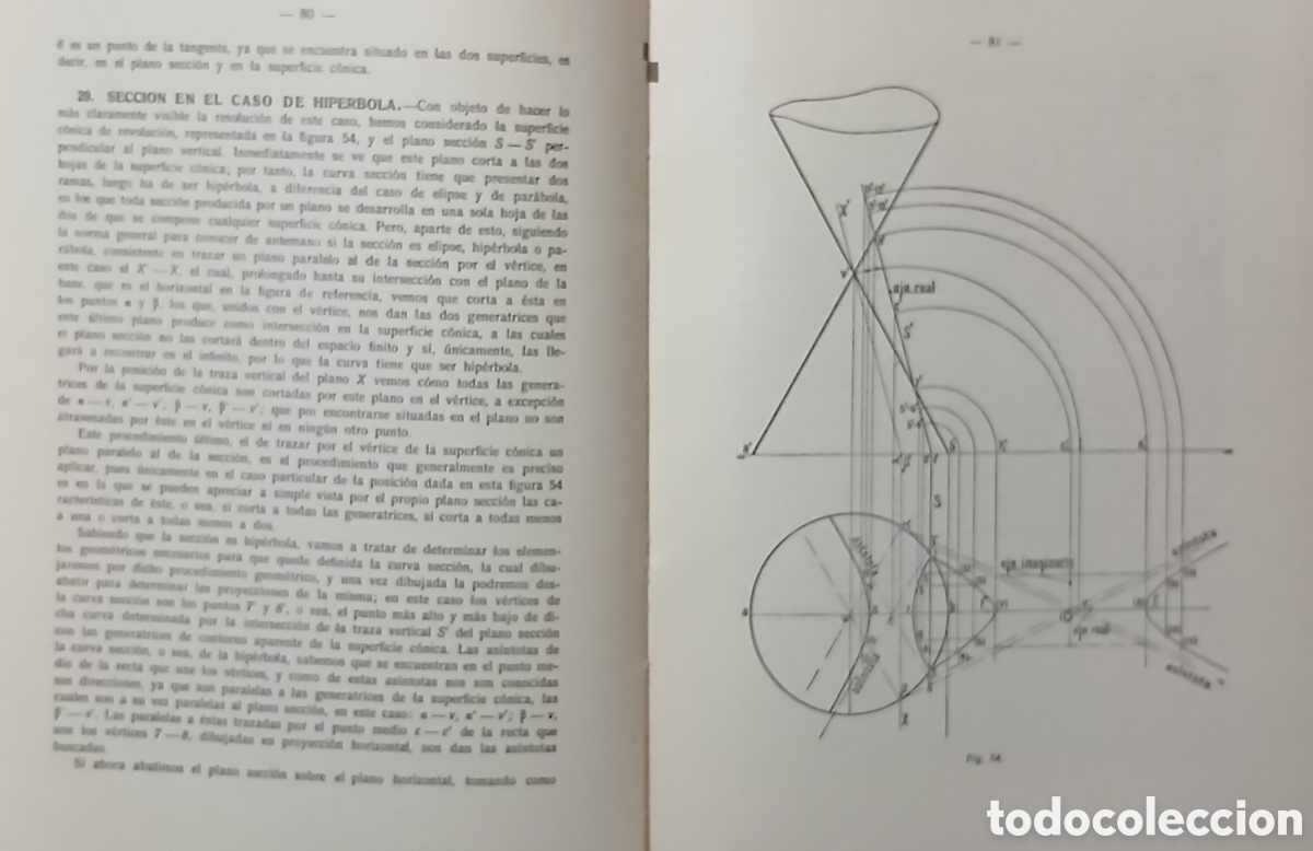 Libros: GEOMETRIA DESCRIPTIVA, PERSPECTIVA, - Foto 10