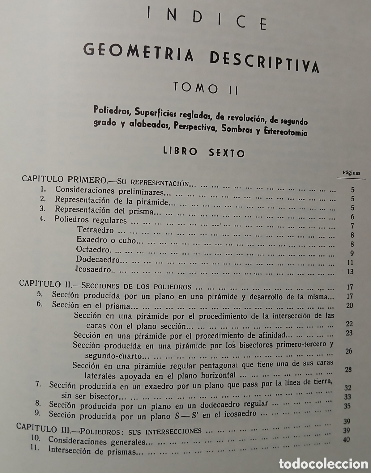 Libros: GEOMETRIA DESCRIPTIVA, PERSPECTIVA, - Foto 15