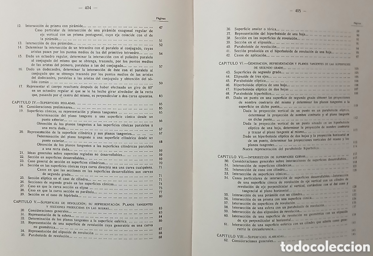 Libros: GEOMETRIA DESCRIPTIVA, PERSPECTIVA, - Foto 16