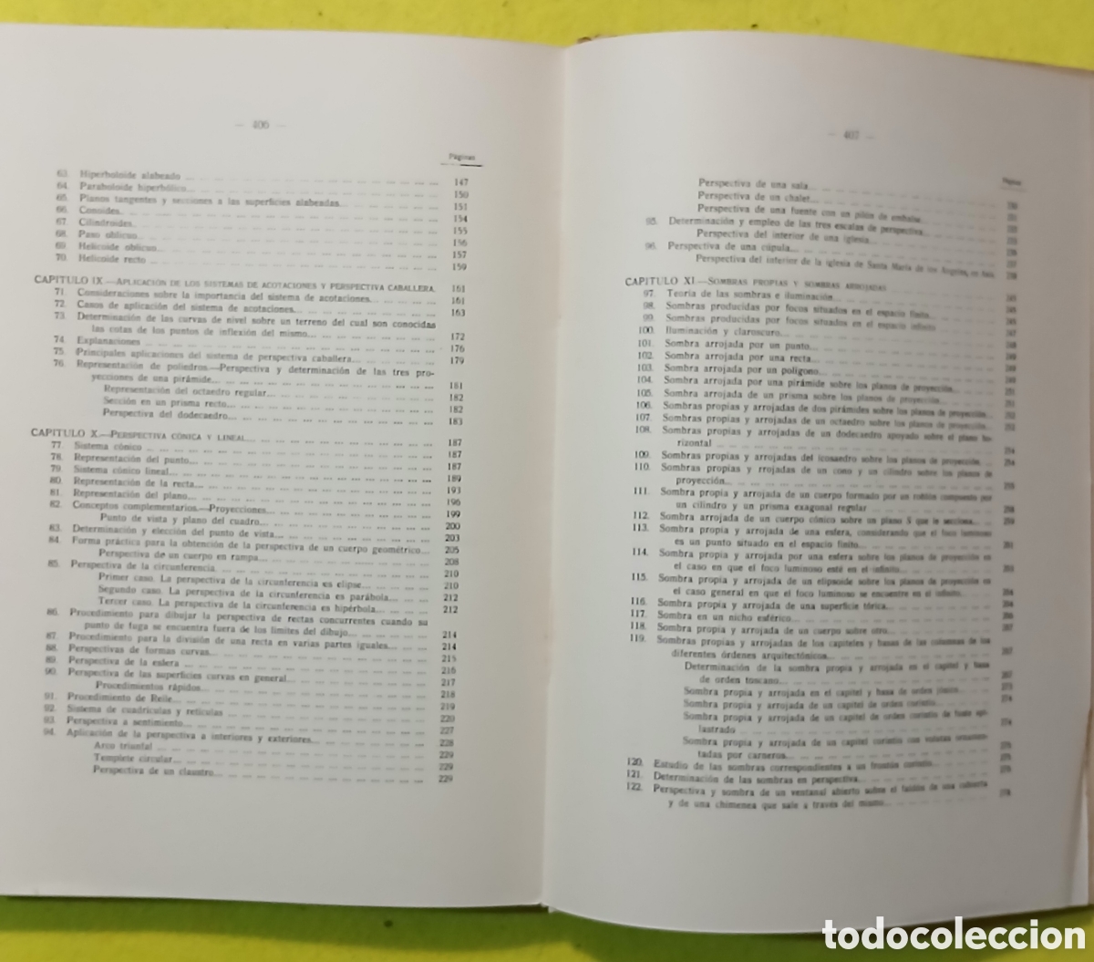 Libros: GEOMETRIA DESCRIPTIVA, PERSPECTIVA, - Foto 17