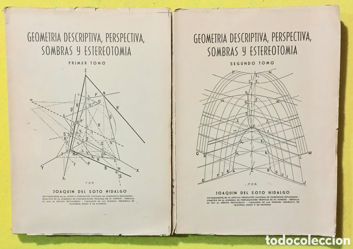 Libros: GEOMETRIA DESCRIPTIVA, PERSPECTIVA, - Foto 1