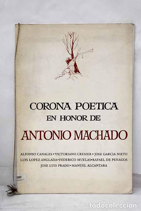 Libros: Corona po&eacute;tica en honor de Antonio Machado - Foto 1