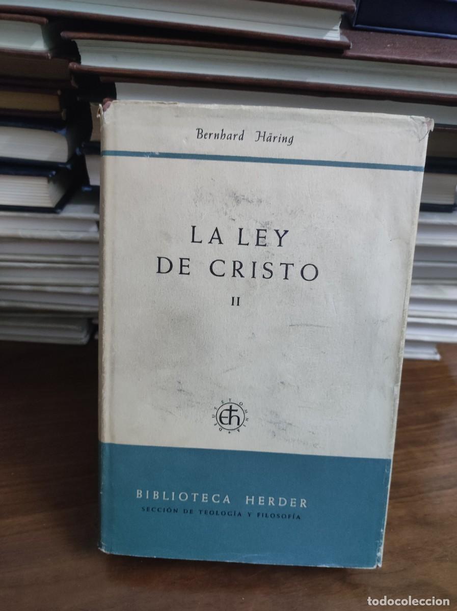 Libros: La Ley de Cristo (Tomo II) Bernhard H&auml;ring - Foto 1