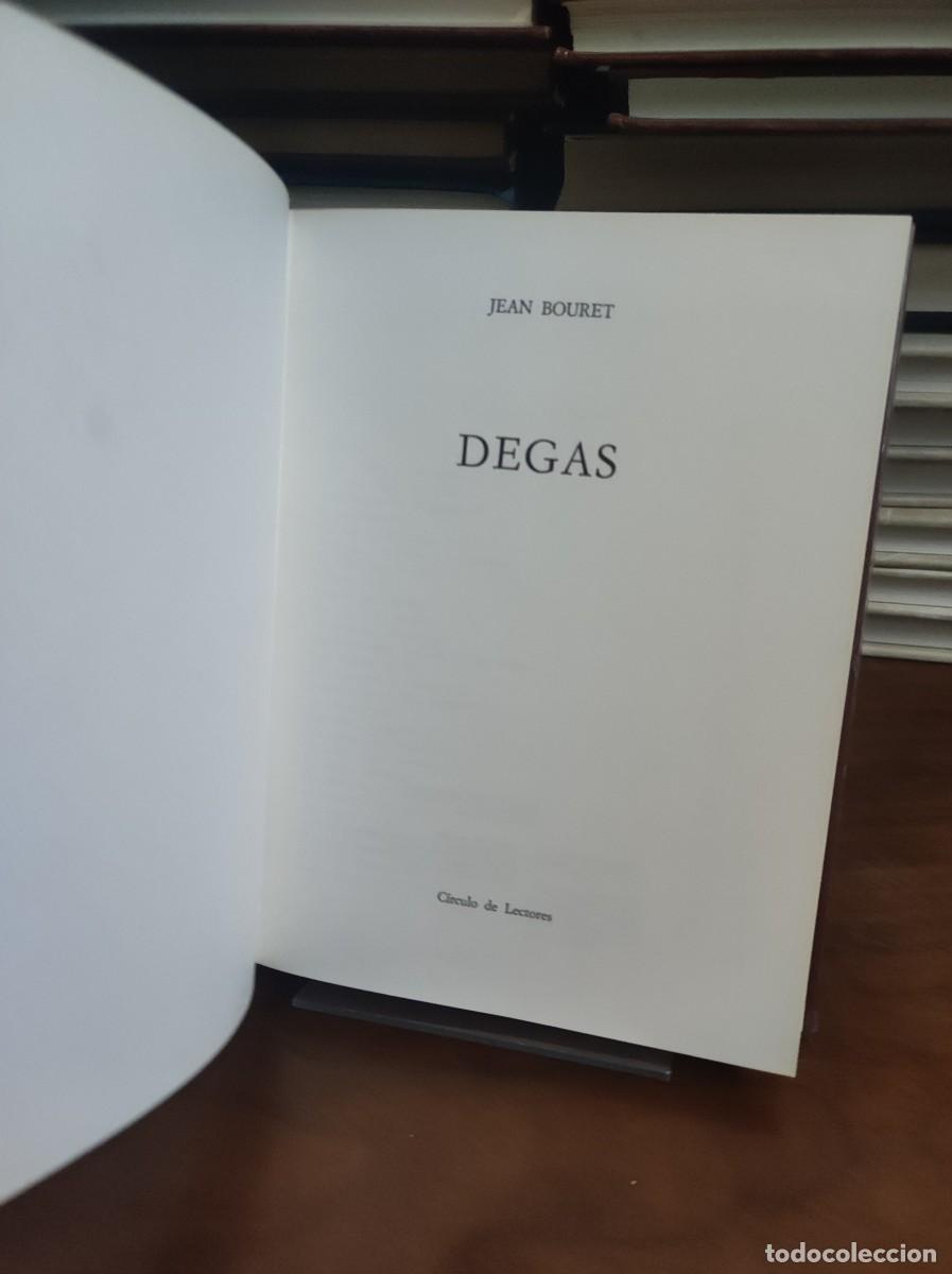 Libros: Degas Jean Bouret C&iacute;rculo de Lectores - Foto 2