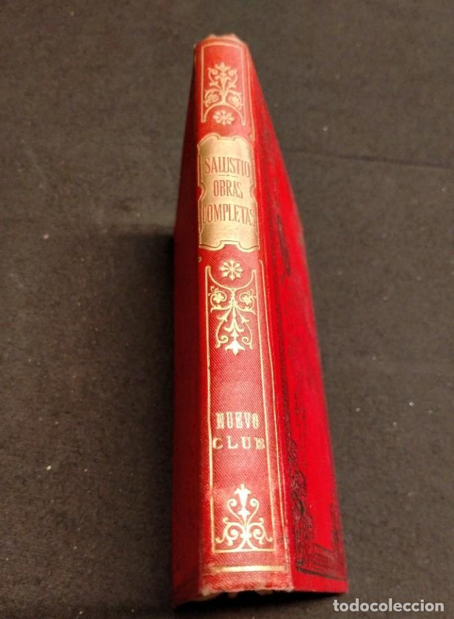 Libros: Salustio - Obras Completas (1893) - - Foto 1
