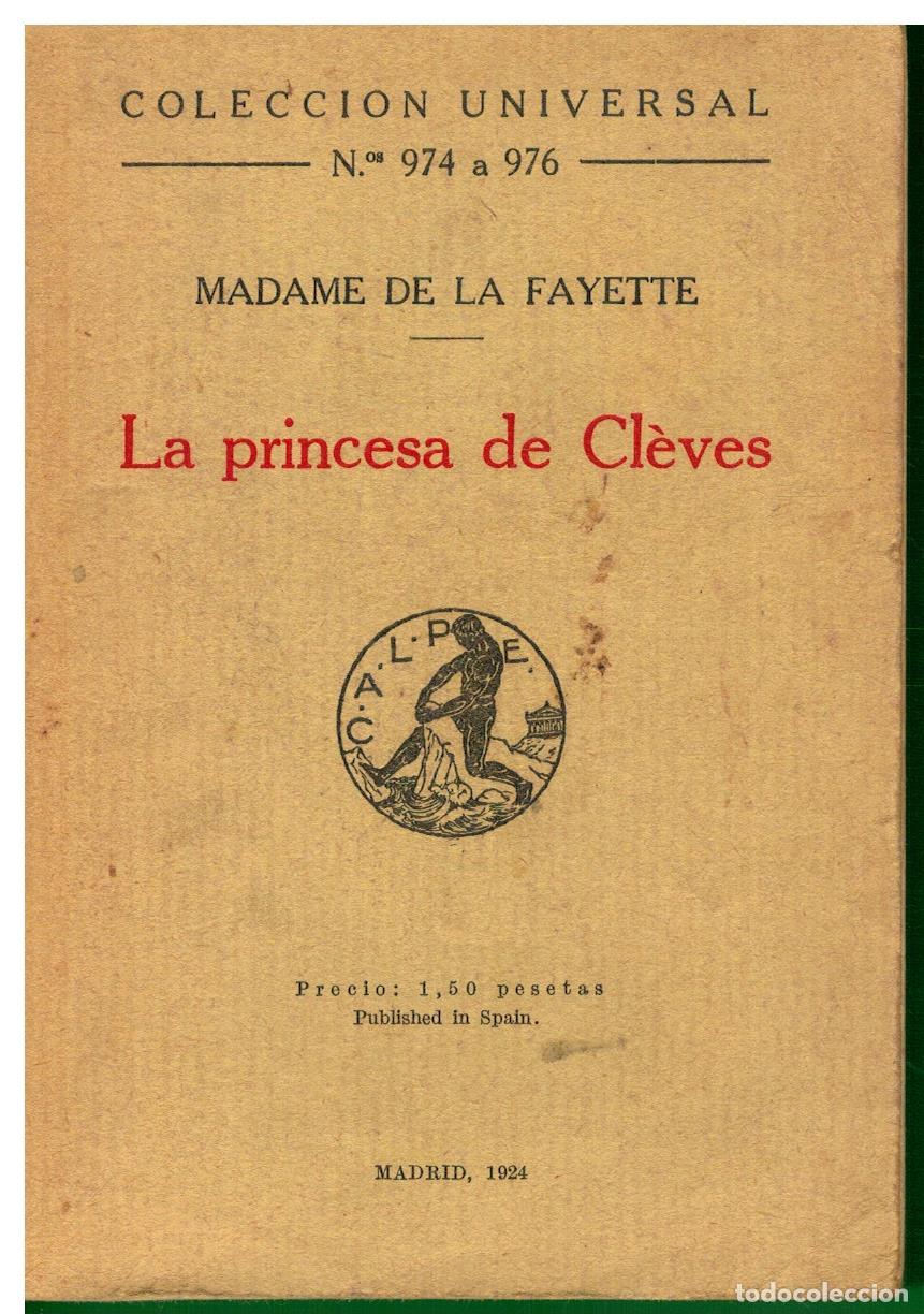 Libros: LA PRINCESA DE CL&Egrave;VES. - Foto 1