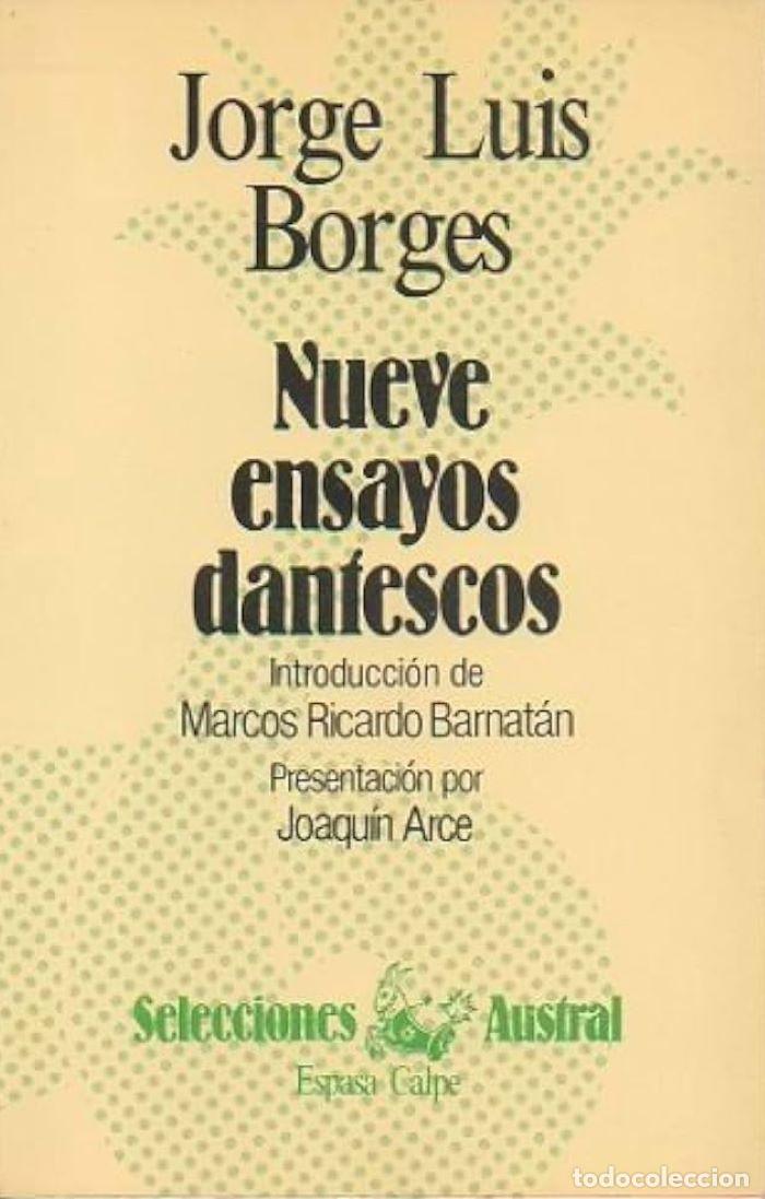 Libri di seconda mano: NUEVE ENSAYOS DANTESCOS - Jorge Luis Borges